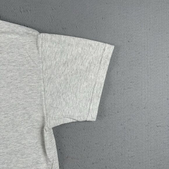 Vintage 90s Wolf Shirt Men’s Large Gray Northern Night‎ Lights Wildlife - Picture 14 of 16